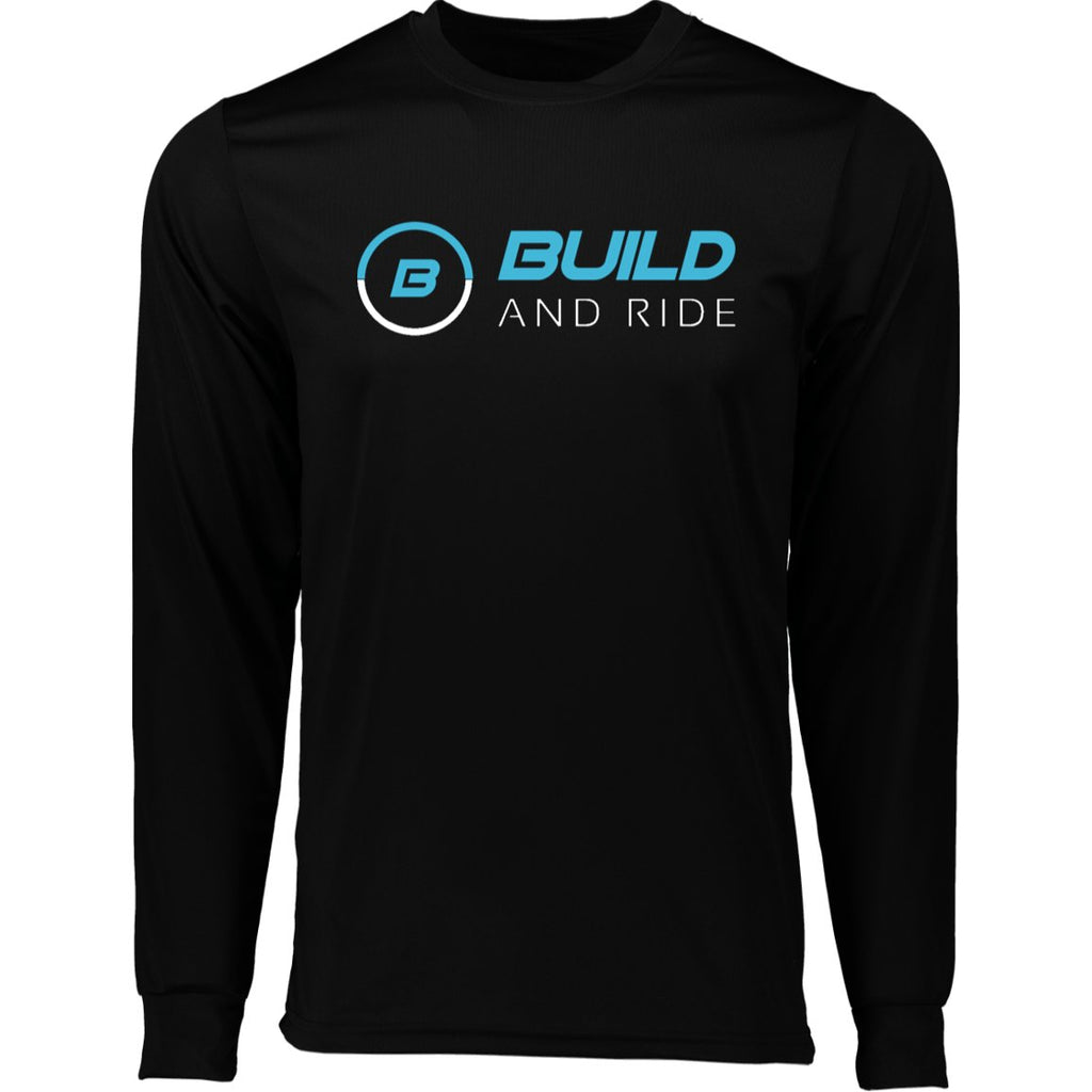 Build And Ride Long Sleeve Moisture-Wicking Tee - Build And Ride